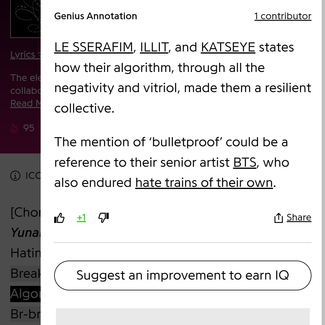 Majacktan_Son's tweet photo. Bro It might be BTS mention for real...

"Algorithm Bulletproof"- Well its a Known fact most hate these new gen GGs in Hybe gets is Only becos they are BTS's juniors... Naturally When these girl's main Haters are in the end who hate Hybe and the reason for Hybe hate is cos of BTS https://t.co/tGFljMSb5F