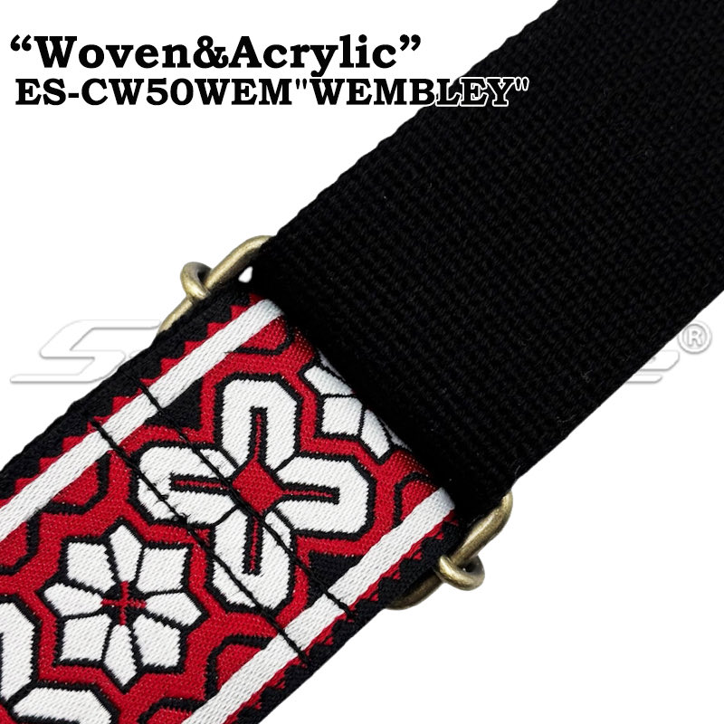 SpiceNoteStraps's tweet photo. "Woven&amp;Acrylic"series
ES-CW50WEM/RED "WEMBLEY"
スレッド全部は表示されないのかな🤔
展開して見てね！
好みのストラップには"イイね👍"押しとこう♪(励みになりますw) https://t.co/NTSdGWUsG9