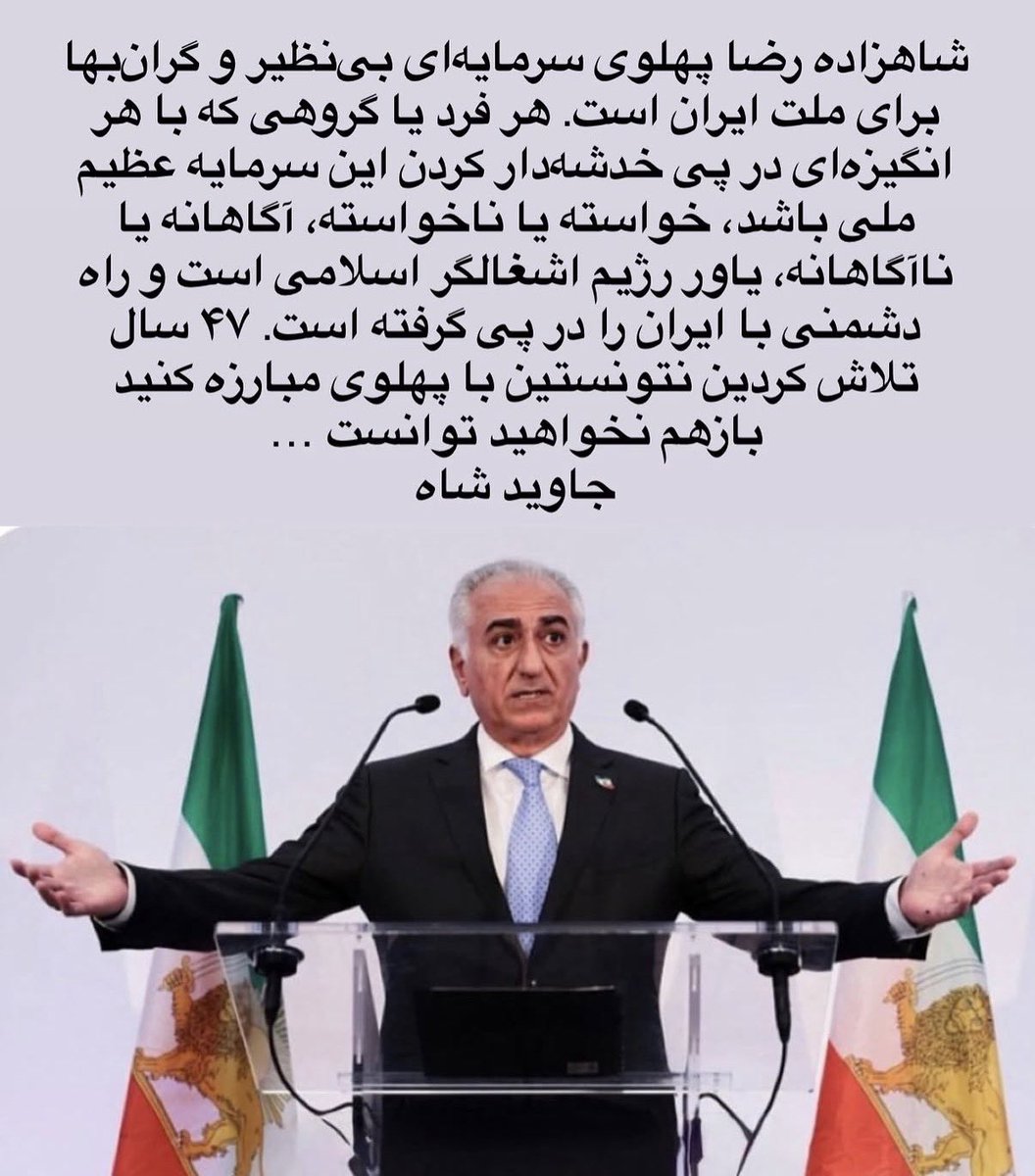 FreedomIran2021's tweet photo. @zazar61 @farshidparsa99 تاابدجاویدشاه 👑🫡💙 https://t.co/PYPaFFPB2J