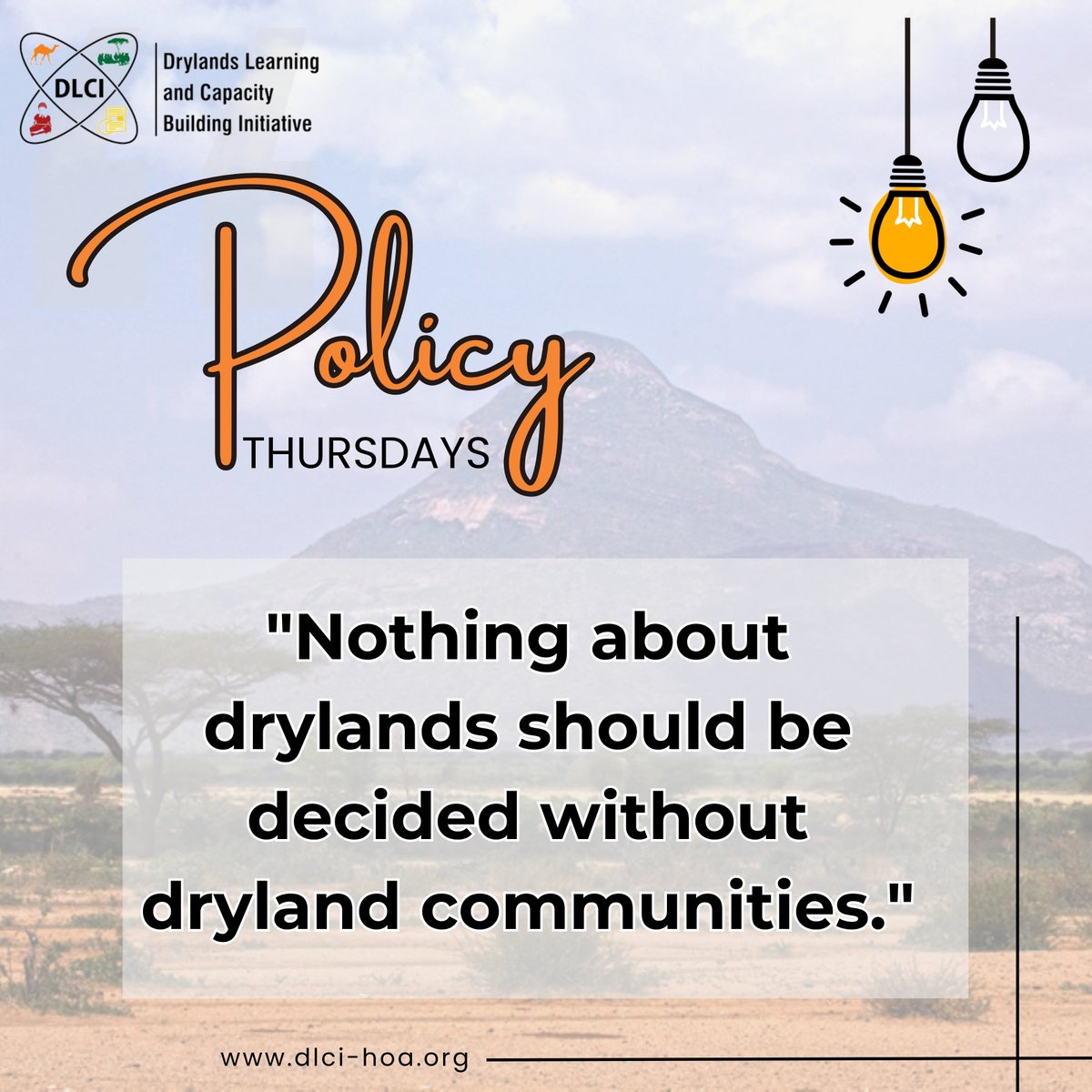DLCI_Kenya's tweet photo. #PolicyThursday
Good policies do not create impact on their own. They must reflect the realities of the people they are intended to serve.
For Kenya's drylands, effective policies are those that recognize mobility, support sustainable rangeland management, strengthen community land governance, and invest in the systems that sustain pastoralist livelihoods.
Institutions such as the Pastoralists Parliamentary Group @PPGKenya play an important role in ensuring that pastoralist voices and priorities are represented in national policy discussions and legislative processes.
As Kenya continues to pursue inclusive development, strengthening platforms that connect policy with the lived realities of dryland communities remains essential.
#PolicyThursday #Pastoralists #Drylands