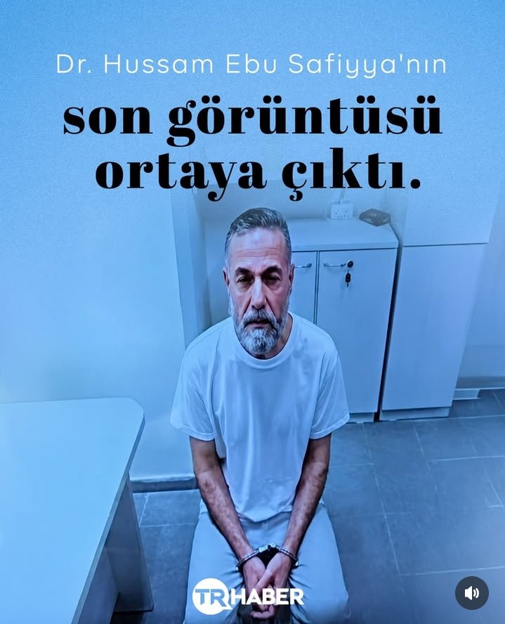 ssozcan48's tweet photo. K*atil işgalci hırsız ahlaksız İ^rail, Doktor Hüsam Ebu Safiye'nin son fotografını paylaşmış.Bu fotoğrafa bile ben inanmam her türlü düzenlemeyi yapar bu ahlaksızlar. 

Derhal Onurlu bir bilim insanı olan Doktoru bırak cani 

#DrHüsamEbuSafiye

#gazzeyiunutma

Free DR Hüsam!! 😔🇵🇸