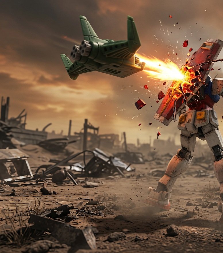 vesan16's tweet photo. 21話 激闘は憎しみ深く
#ガンダム
#ガンプラ #原作再現
#見た人は無言でストーリー性を感じさせる https://t.co/3CiNSuWKO2