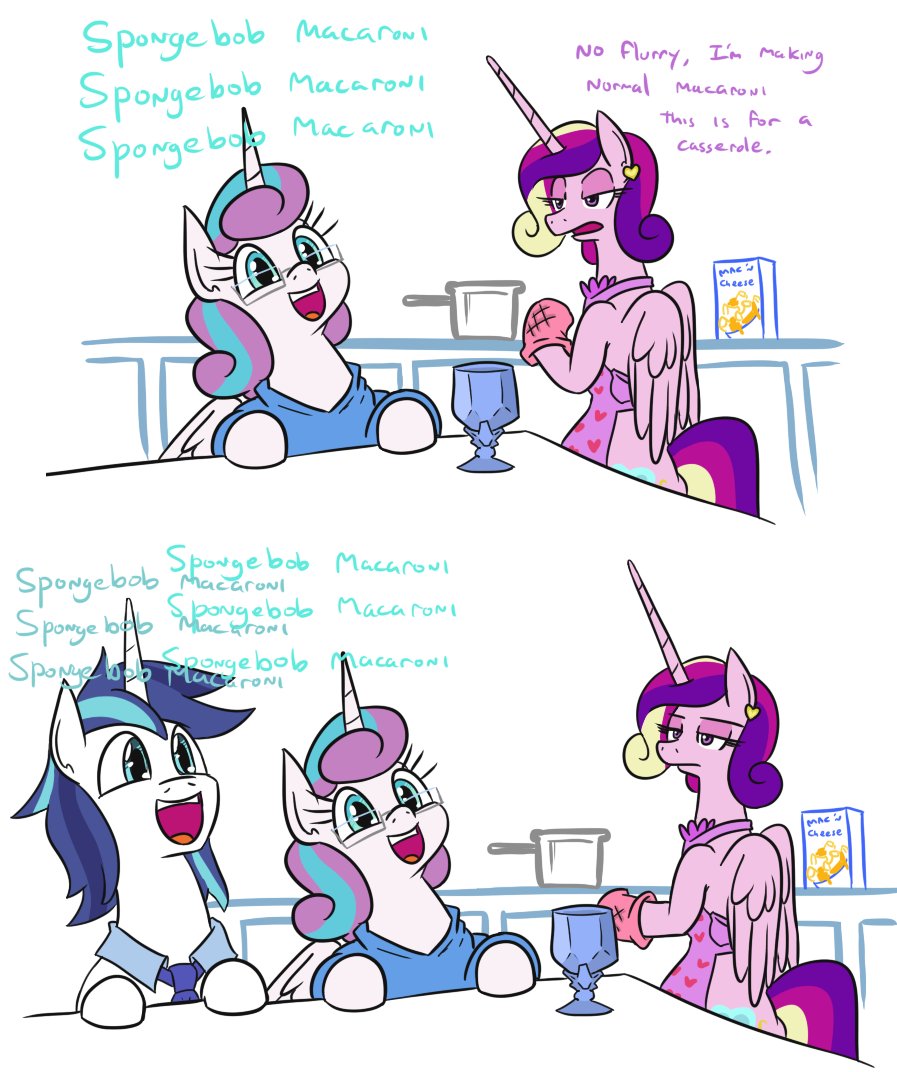Sethisto's tweet photo. The fact that we never got to see some grown up Flurry heart episodes is sad. I want this. 

By @Jargon_Scott https://t.co/z973jzm17E