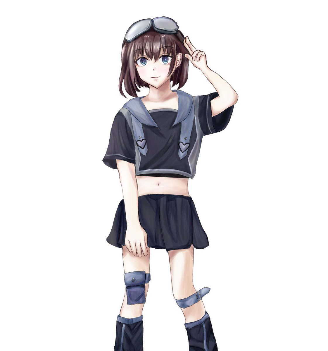 Ponioodesu's tweet photo. 今日のイラスト練習！装飾品を付けてみました^^

 #イラスト
#絵描きさんと繋がりたい
#イラスト初心者 https://t.co/DPWxYKirKc