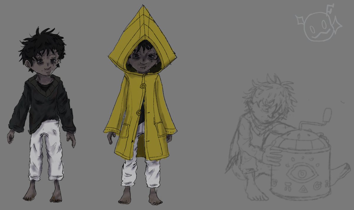 FacelessArt30's tweet photo. Here's some art of a new au me and my best friend from discord made where Mono and Six's roles have swapped its called 'Rewind' au I made Mono's design
#littlenightmares #littlenightmaresau #art #au #ln2 https://t.co/Ra6q3Xo7aO