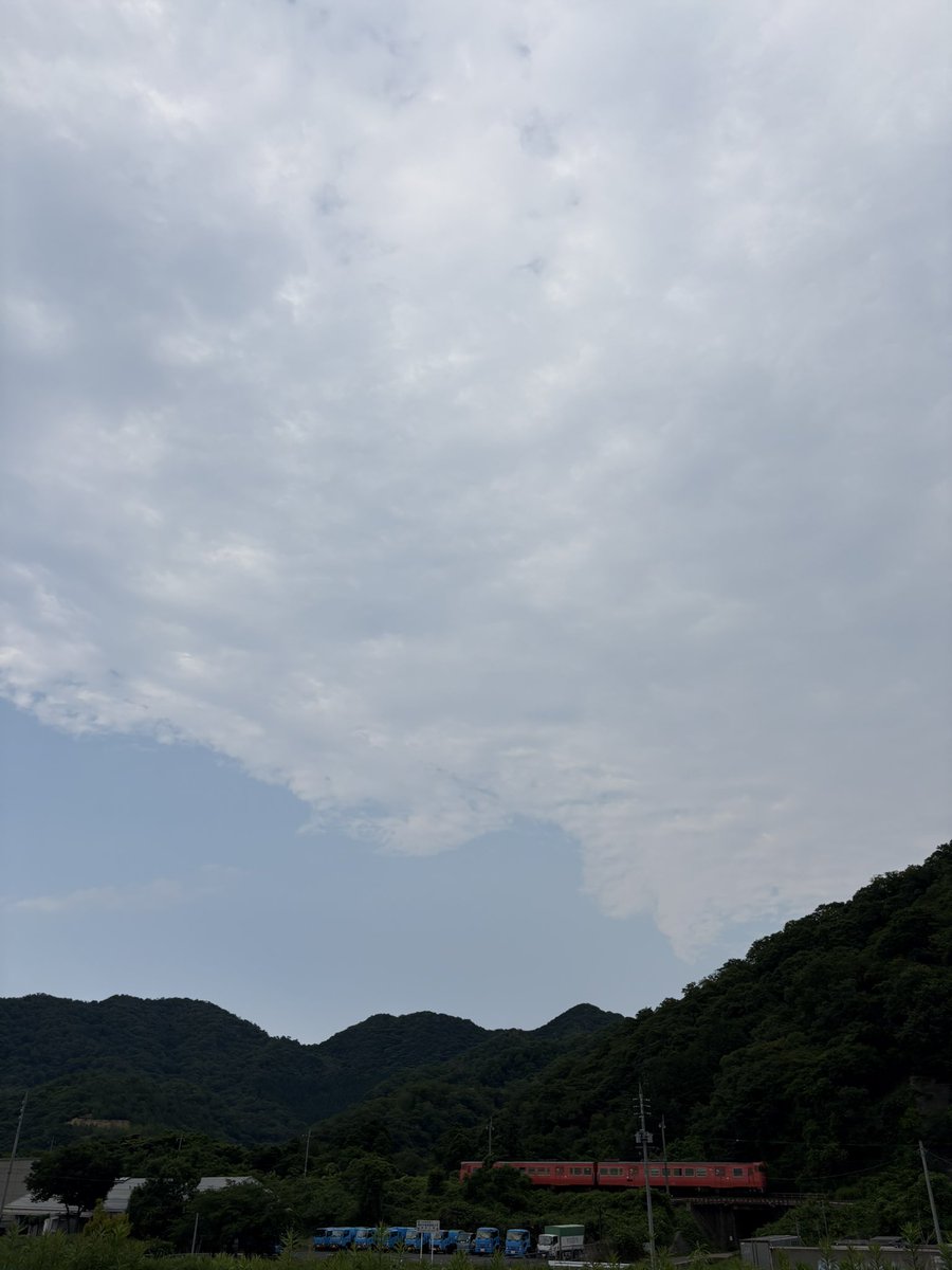 ide244's tweet photo. 夕方、ワンちゃんの散歩へ🐶

やはり地元の景色を見ると落ち着く😌

丁度列車も走ってて走る音に癒される🚃👍

散歩後、カービィと一緒に紫陽花と記念撮影📷👀

#散歩
#イマソラ
#サイクリング
#星のカービィ
#紫陽花 https://t.co/7UgYBgpI9l