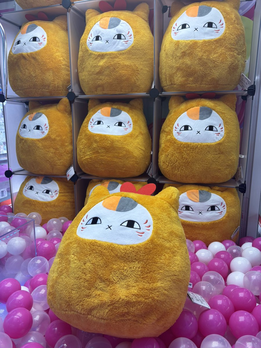 🐱新景品入荷情報🍤 『夏目友人帳 めちゃもふぐっと ニャンコ先生