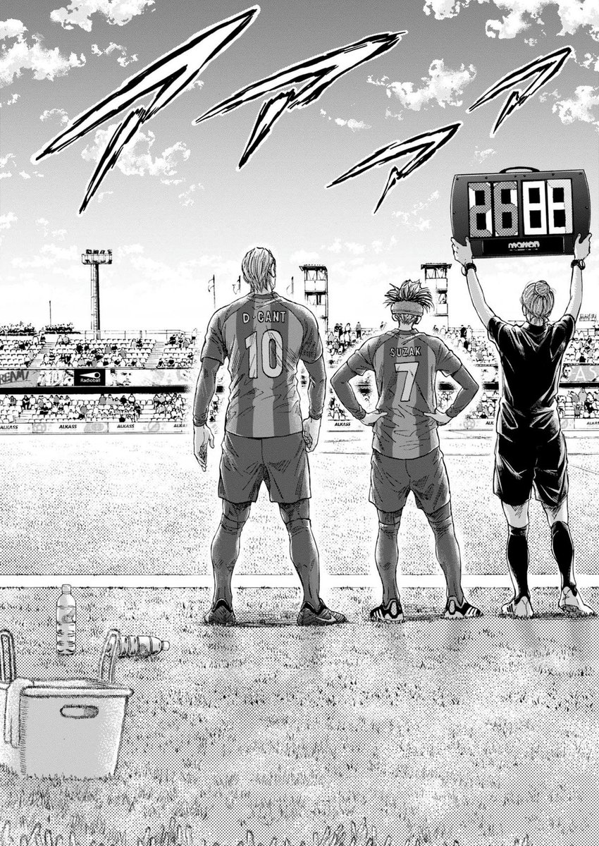 Jinuthefirst's tweet photo. They forced him to subbed in. IT'S SHOWTIME
#JinuAshi https://t.co/bkKF5XciCZ