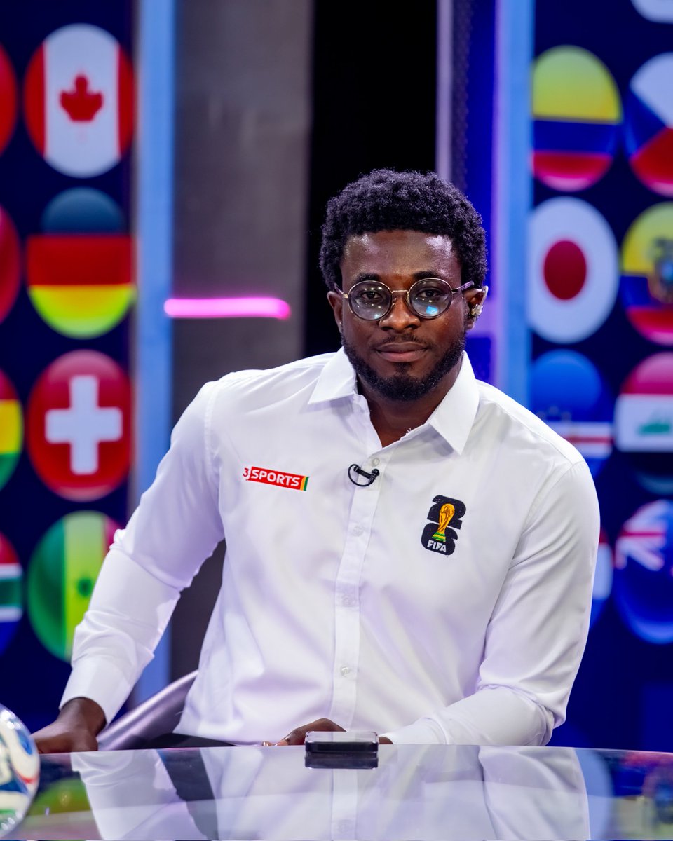 3SportsGh's tweet photo. Carlos Queiroz, what do you have for Ghana at the World Cup?
@_owurakuampofo is seated to take note of every 'big chance' and big moment'.
#3Sports #TheBigKickOff https://t.co/VTq2k7CeOj
