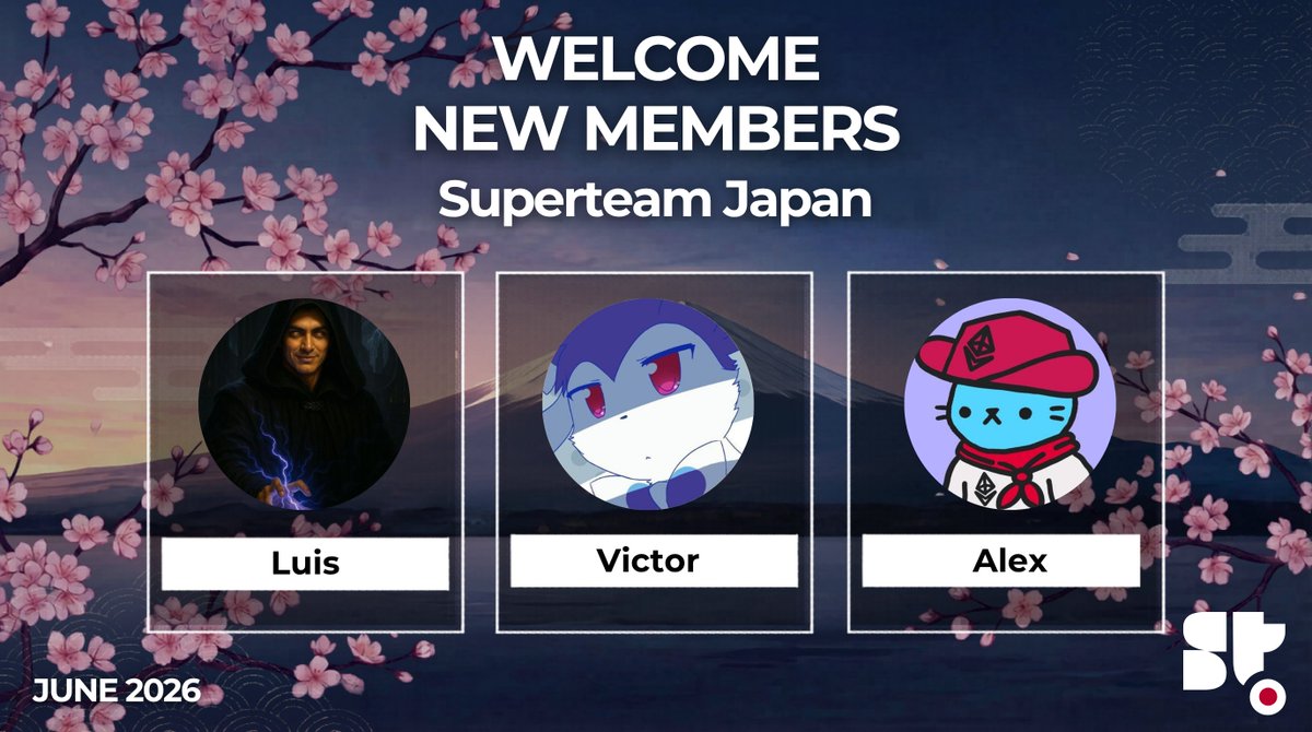 Superteam Japan tweet media