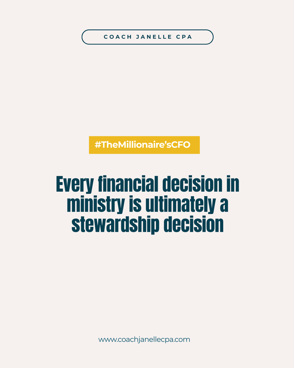 coach_cpa's tweet photo. Budgets, compensation, giving, reserves, staffing, and growth plans are not just numbers on a page. They reflect how a church cares for its people, protects the mission, and prepares for the future. https://t.co/RBuPpcGbT9