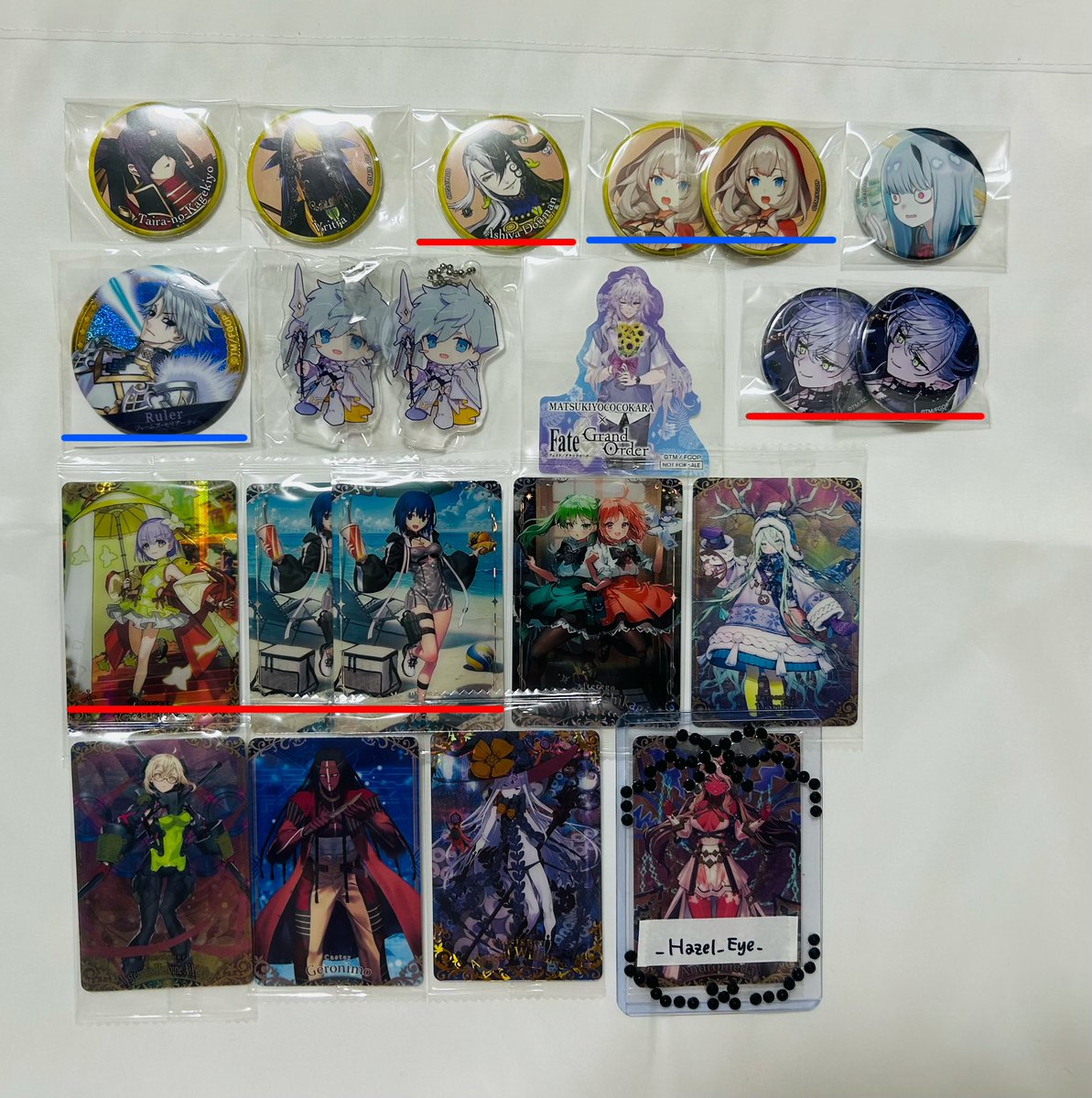_Hazel_Eye_'s tweet photo. 【交換 / 譲渡】FGO Fes 霊基召喚缶バッジ ポートレイト 描き下ろしA 

譲 : 画像1~4（2022缶 / 2025缶 / 2022ポートレイト / ガチャガチャ / ウエハース）

求 : 画像9（リプ欄） https://t.co/4jJNpccNpw