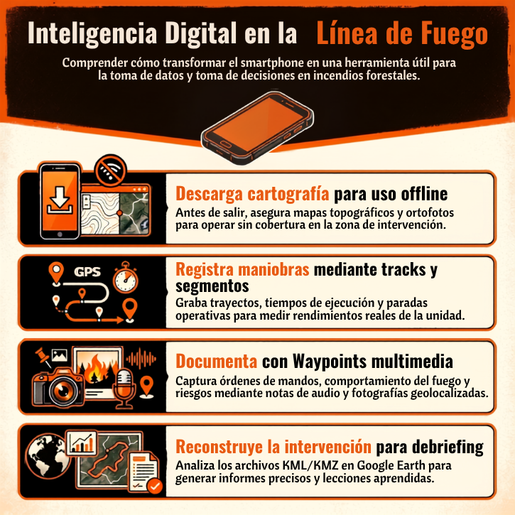 Aivanyeste's tweet photo. Buenos días.
Gestiona datos y cartografía en la línea de itervención en un incendio forestal y no dejes que se te escape nada.
A mi me gusta trabajar con #Oruxmaps pero tembién IGN "Mapas de España"
#iiff #SEGURIDAD https://t.co/awl0e8DEdG