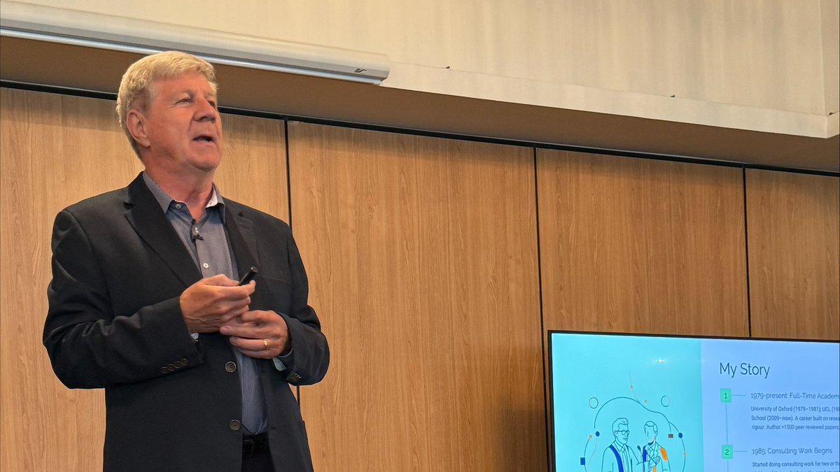 ABPsychologists's tweet photo. The #ABPConference2026 just opened with ABP Chair Claire Lish, Conference Dean Mark McCarthy, and Keynote Speaker Adrian Furnham, discussing "The Academic, The Consultant, and the Client".
Stay tuned for more updates live from the Conference!
#ABP #BusinessPsychology https://t.co/TInjV4tdxT