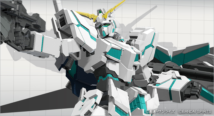 DigiFig_BSP's tweet photo. 【📢お知らせ】
明日4:00から利用できるレンタル対象フィギュアは
「ユニコーンガンダム（シールドファンネル装備）」！
1週間お試しでフィギュアのポージングをしたり、ジオラマでのご利用をお楽しみいただけます✨
ぜひ遊んでみてくださいね！
#デジフィグ