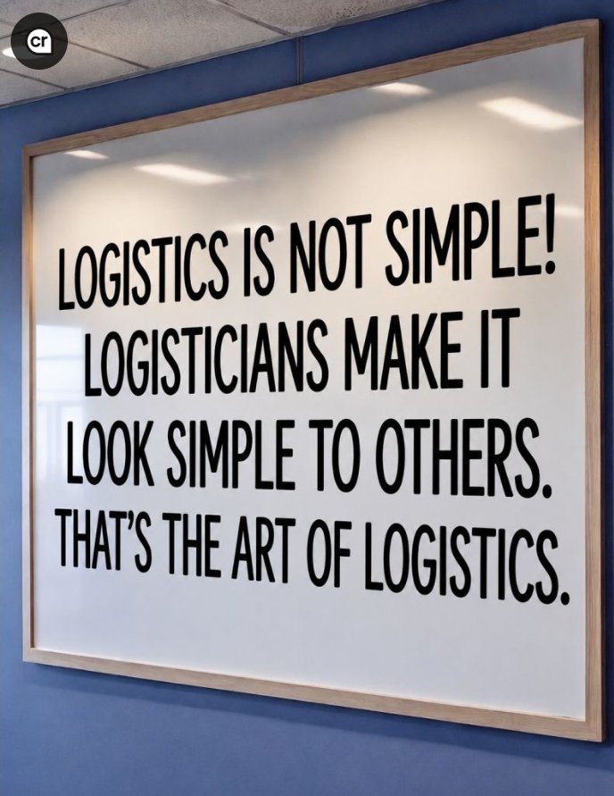 HCWongSD's tweet photo. Logistics make it dimple to others, but it is a toughest jobs of logisticians. https://t.co/sHUIODL6wI