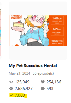 Cosmic_Cat_1's tweet photo. 40K followers on Pixiv and 7K following My Pet Succubus Hentai!!
https://t.co/bAa4MxVEMp https://t.co/nBCLHncfkV