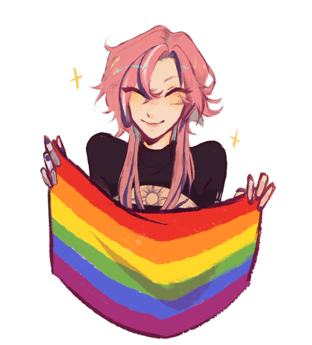shubbley's tweet photo. Happy Pride Month, I'm proud of you🏳️‍🌈 https://t.co/AagrTdI1ej