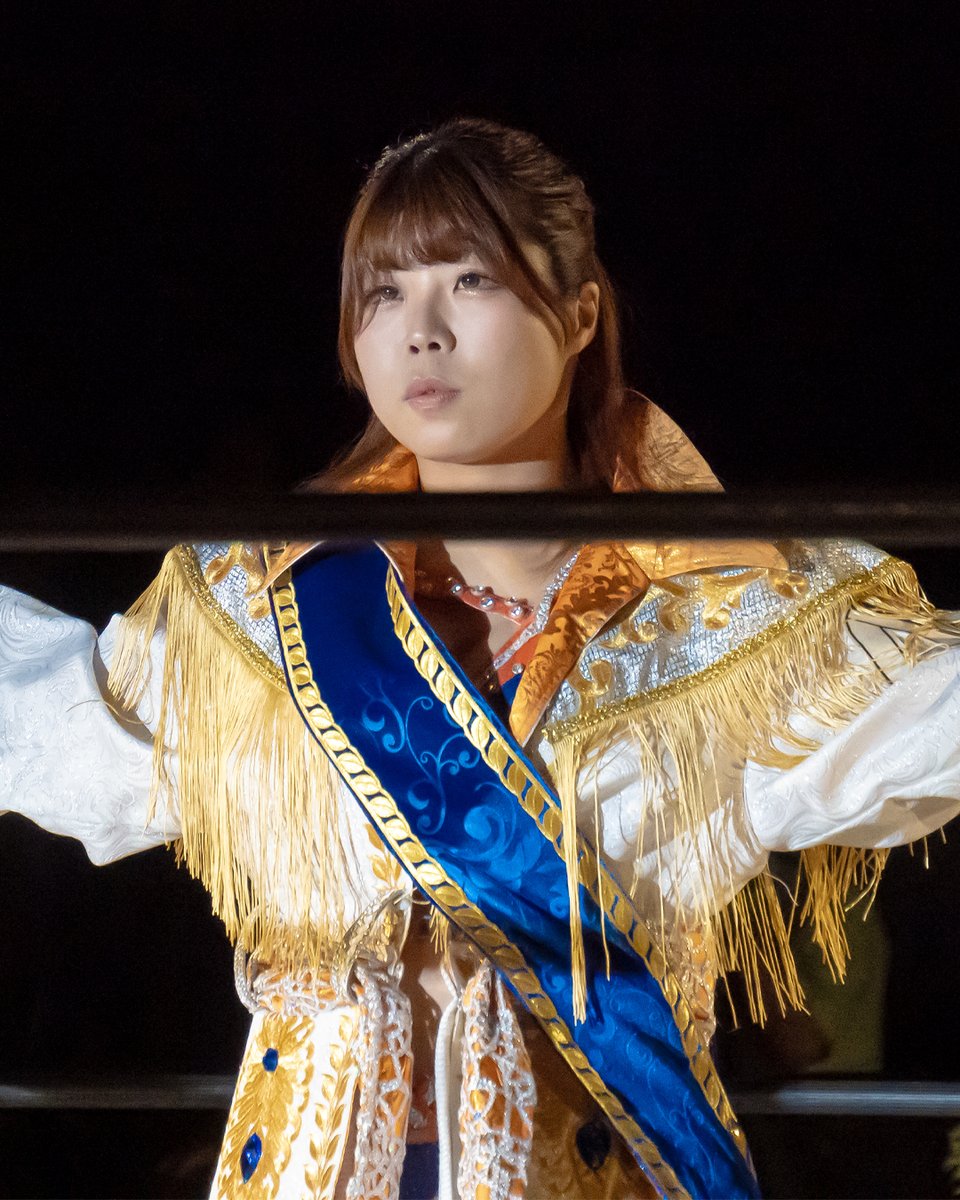 mitzmarigo's tweet photo. 2026年6月9日　マリーゴールド新宿face
石川奈青選手　入場
@ishikawanaop 
#石川奈青
#pw_mg https://t.co/Zg5cpRShwd