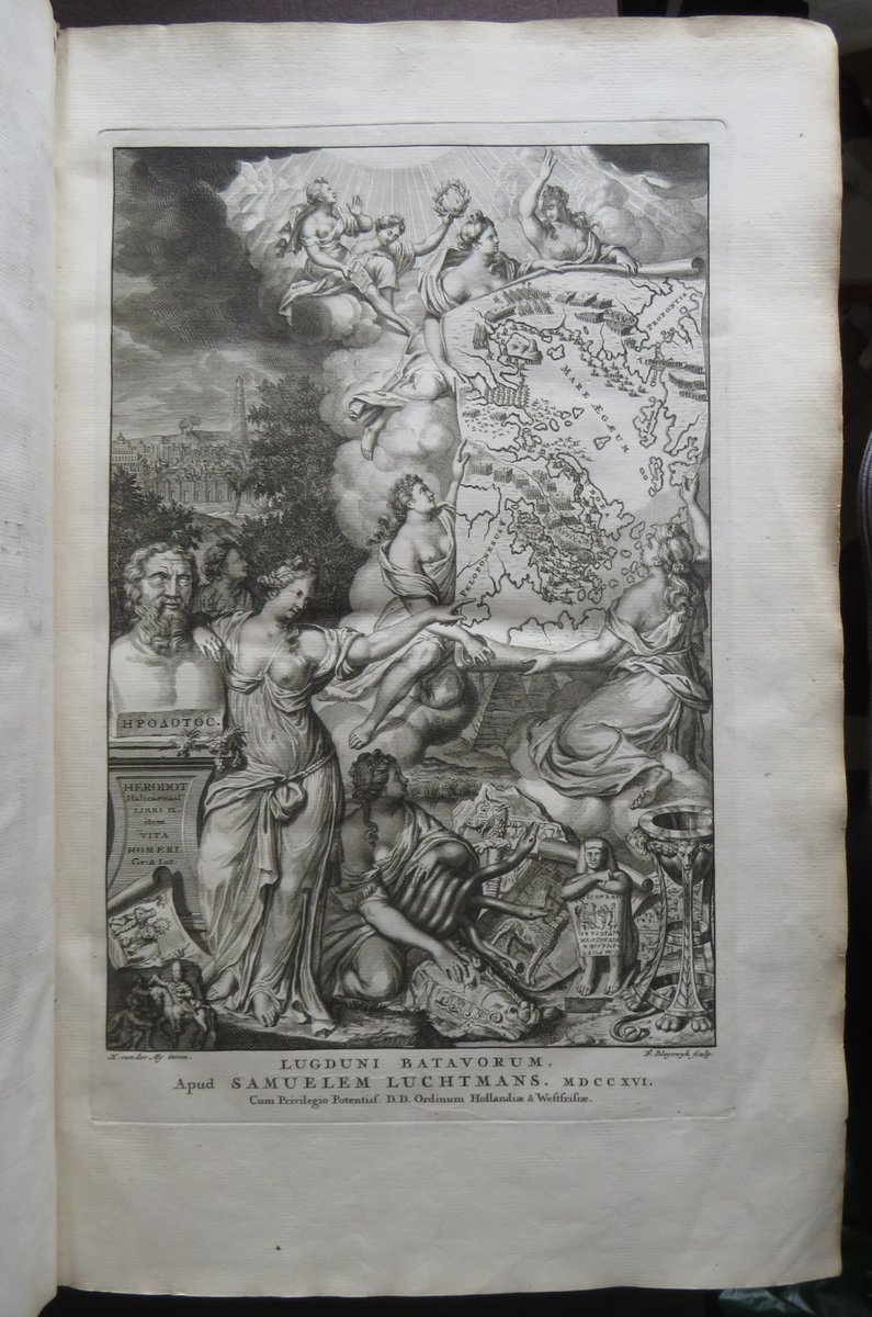 wisdompedlars's tweet photo. HERODOTUS 1715 HISTORIES Vellum ANCIENT GREECE PERSIA Gronovius LATIN GREEK
#books #antiquarian #18thcentury #Herodotus #histories #history #classics #Latin #Greek #persia #ancient #vellum #engravings #bookauction https://t.co/J76D9WqDRu https://t.co/xsCJy0Pq5Y