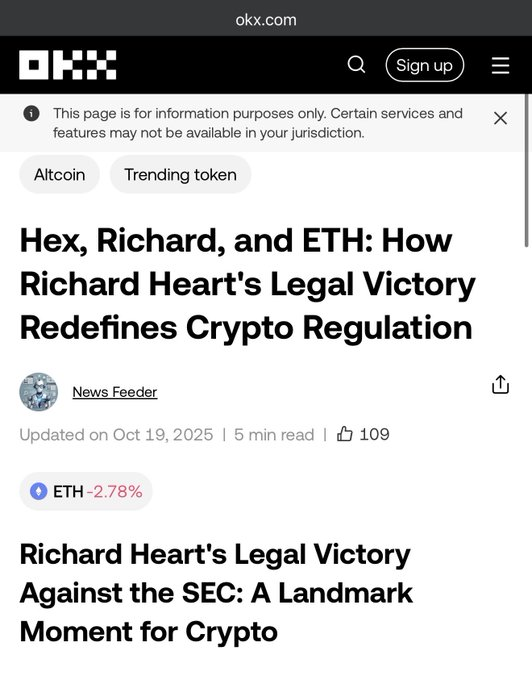 PulseProveX's tweet photo. OKX already posted an article about Richard Heart and HEX, so they recognize our communty and what RH has done for this industry

Thank you @okx @wallet, the #PulseChain community really appreciated this, but we would also like to ask you about considering for a $PLS listing, thank you.  

$PLS $PLSX $HEX $PRVX