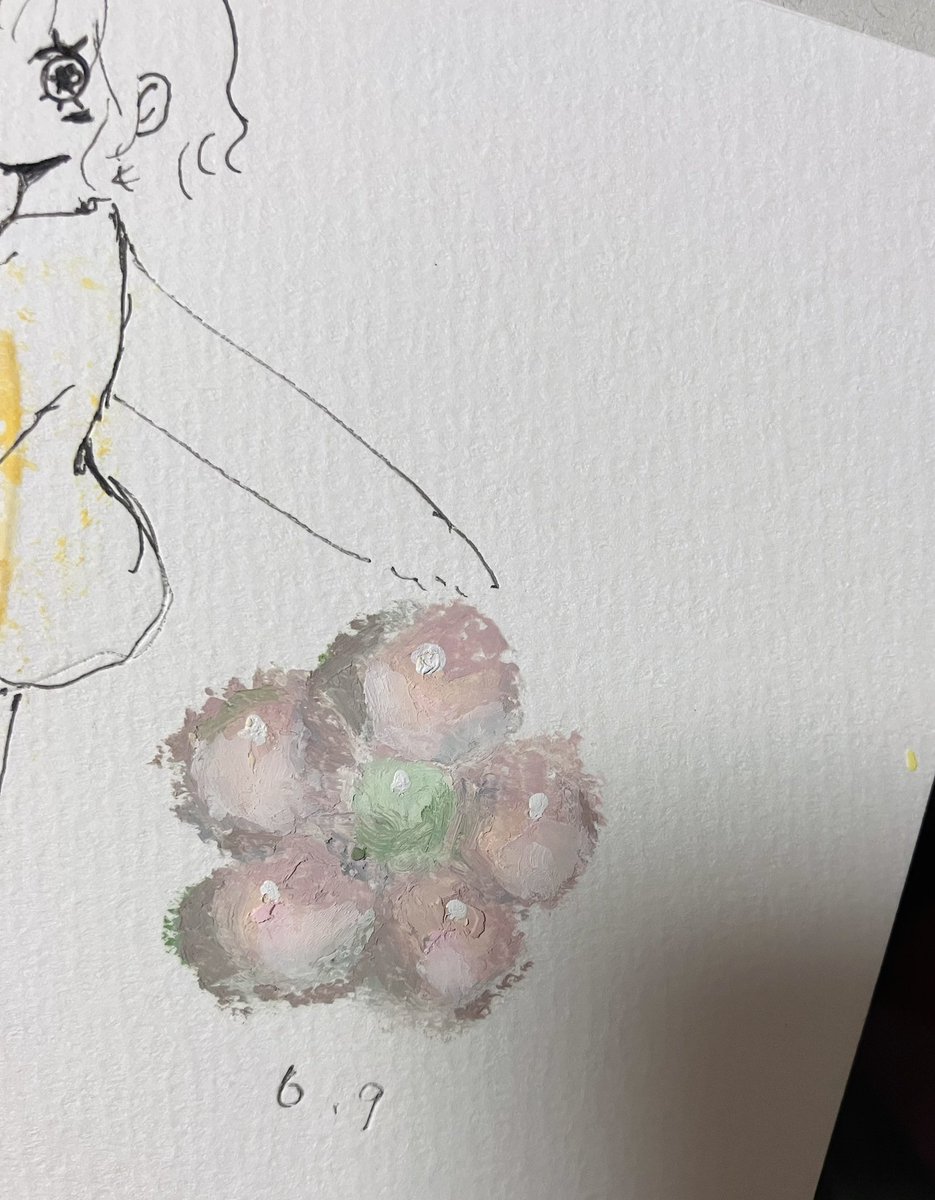 haniho_m's tweet photo. 日本の政治がずっとしんどすぎて引きずられてしまいイラスト描けなくなって数ヶ月しんどいですがパステルに救われてる　リハビリ https://t.co/VjYLLI637G