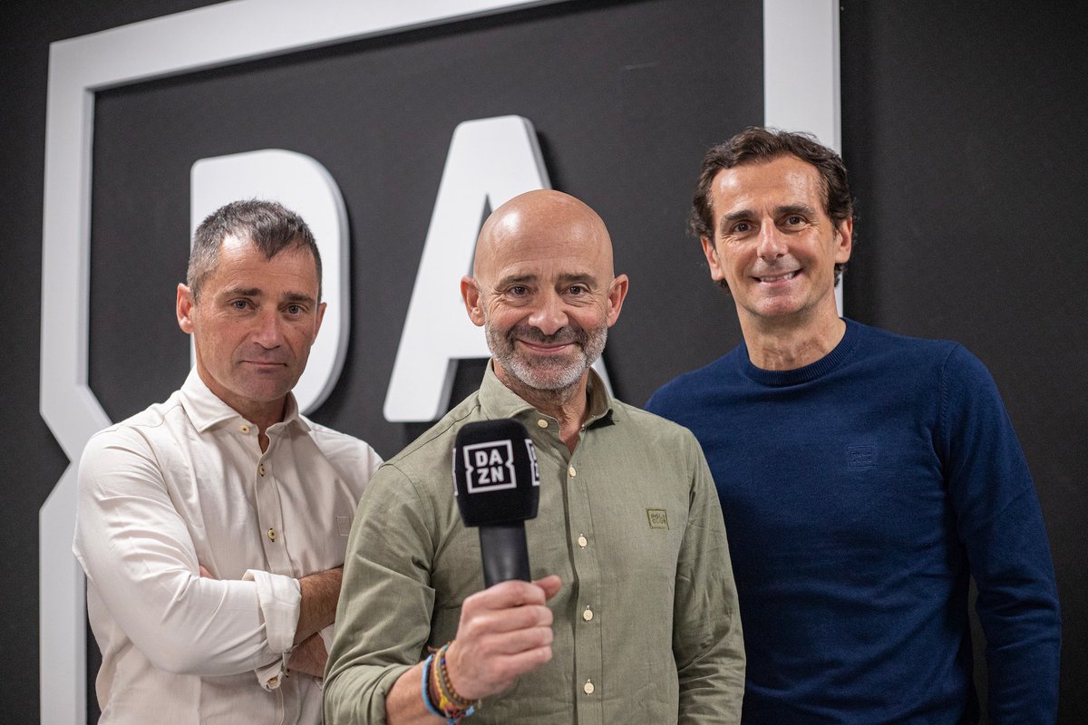 MedF1osTV's tweet photo. ¡Estos serán los equipos que nos contarán el #CatalunyaGP de F1 este fin de semana! 

1️⃣ DAZN: @alobatof1, @PedrodelaRosa1, @tonicuque y todo el equipo de circuito.

2️⃣ Telecinco: @Serranogonzalo, @VicarioMartin, @mportilloES y @_JoseGalindo de reportero. 

3️⃣ TV3: @noelrodriguezz, Alguersuari, @laiaferrer, @XavierguilleN y @SantiTorresSM 

Choose Your Fighter! 🎤⚔️