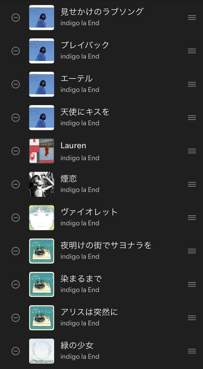 aiirolaend's tweet photo. indigo la End
44選 https://t.co/3UPHSsRz5x