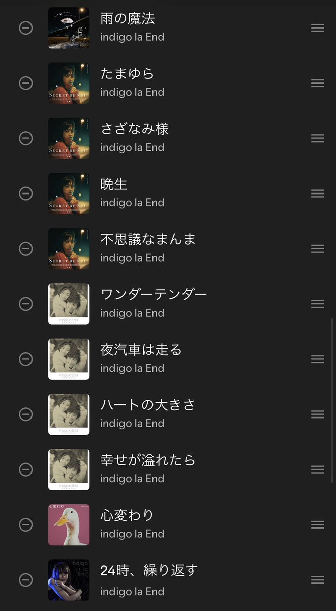 aiirolaend's tweet photo. indigo la End
44選 https://t.co/3UPHSsRz5x