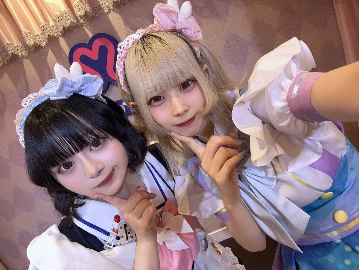 お月様もお給仕中?.*·̩͙ いろえちゃんとお揃いカチューシャ? ご入国 