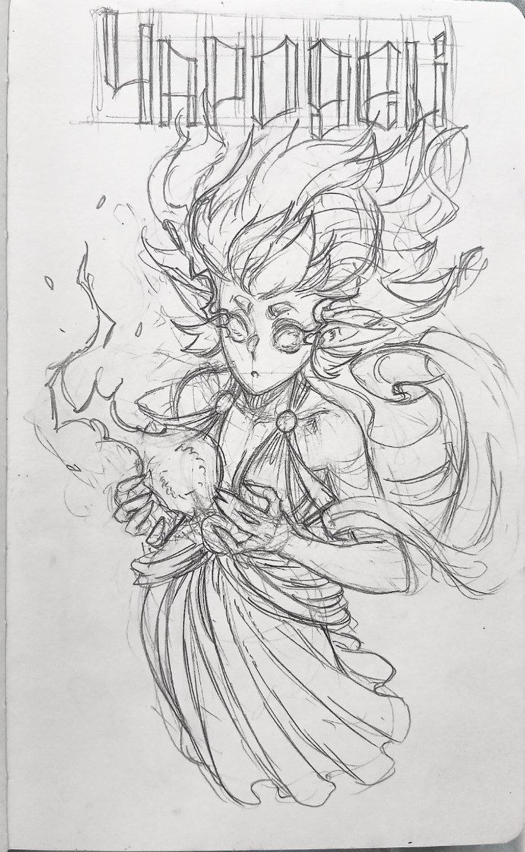 Greeme10's tweet photo. Sketch number ten
Magic touches her, and a miracle lives in her blood.
The sorcerer.
#character #fantasy #trpg #dnd #pencilsketch #dndcharcter #fantasyart #sorcerer #trpgcharacter https://t.co/cdySXw38qF
