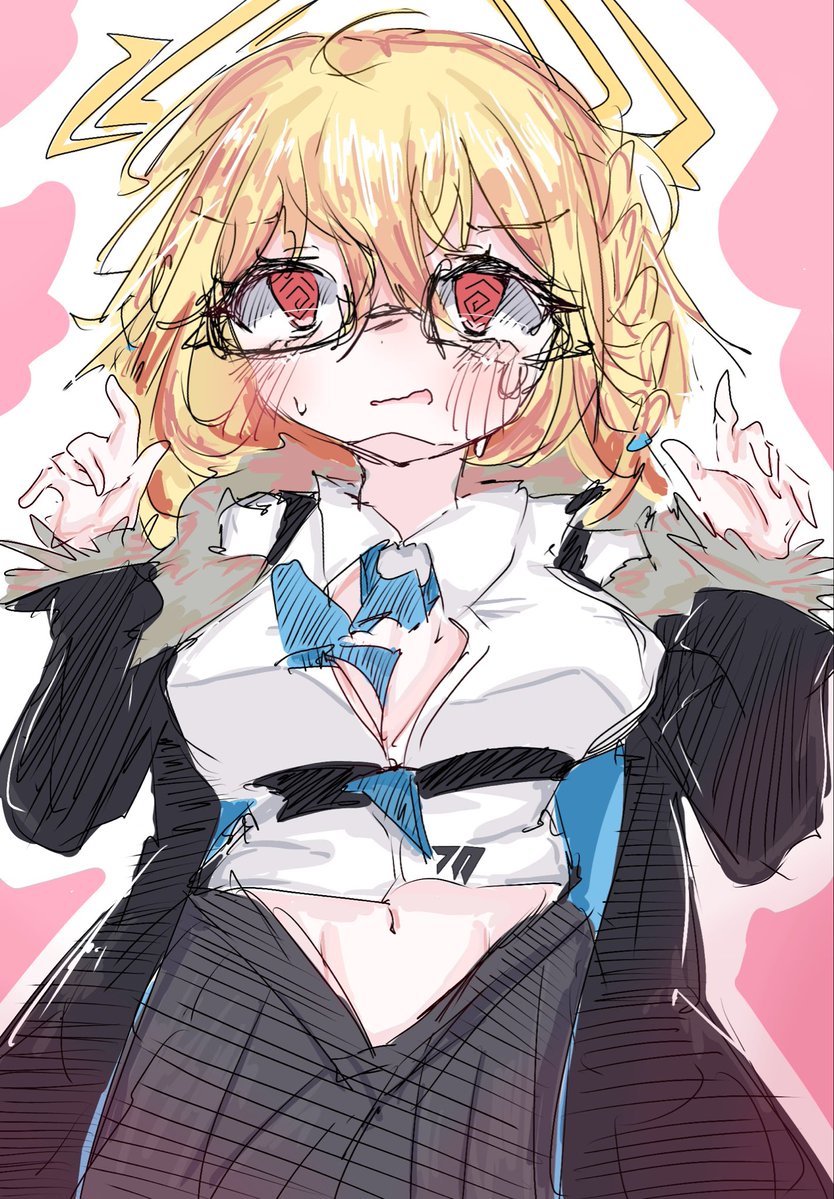 100ow1's tweet photo. とんでもない服装の子
#ブルアカ #豊見コトリ https://t.co/v4bXzJLT8Z
