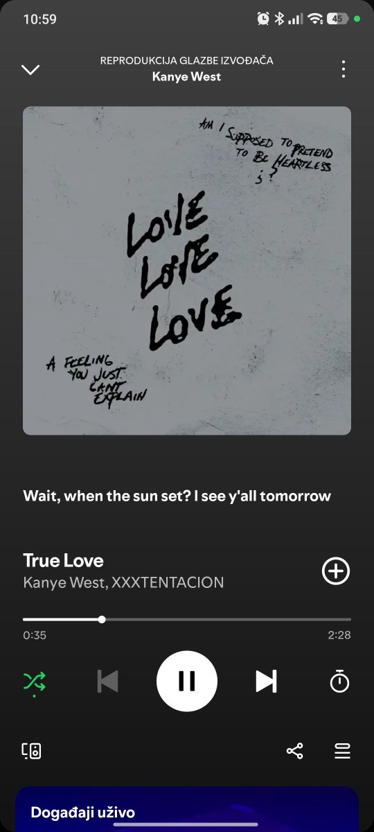 U_R_ALIVE's tweet photo. So uhh how did this happen, I ahuffled Kanye and somehow got to xxx's discography https://t.co/9R0rFPHSWy