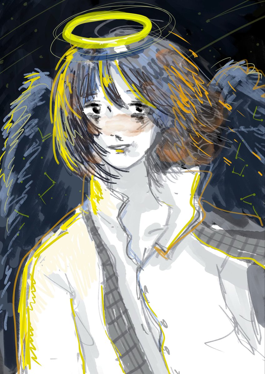 urichi_72's tweet photo. 堕天使
#イラスト #illustration‌‌ #堕天使 https://t.co/YJzPoIlewB