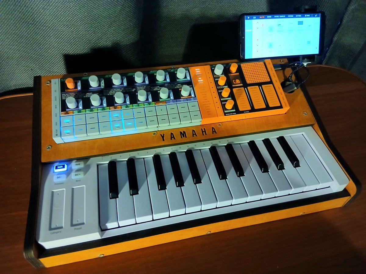 yamahasynth_jp #わたしのヤマハシンセ Thank you for my #seqtrak! I