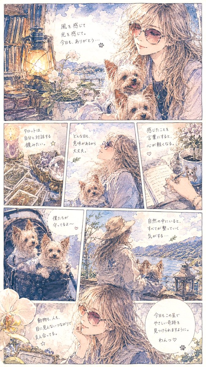 ca_va98's tweet photo. ミヤマさんの呪文いただいて、すごくセンスいい自己紹介漫画が完成✨ 

可愛い仕上がりは実物より８割増しだけどww

でも内容として私らしさ出てます🥰 https://t.co/0CTsymNaSA