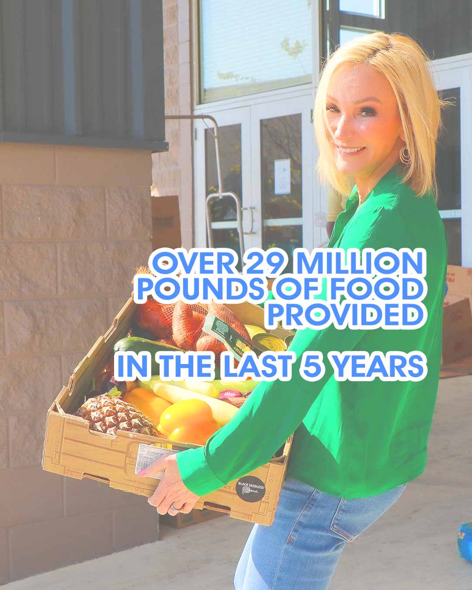 Paula_White's tweet photo. We showed up to feed people. God showed up to feed souls. Over 29 million pounds of food provided over the last 5 years. Zero turned away. Nothing moves me like this! This is what the Church is supposed to look like- people showing up, in the name of love.

#feedingthehungry #ministry #outreach #faith #churchinaction