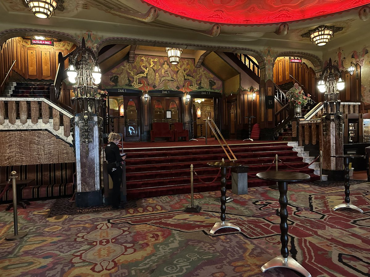 GentleDoofus's tweet photo. Btw, my film last night was hugely enhanced by seeing it in maybe the most gorgeous theater I’ve ever visited. https://t.co/3OcJhlOETK