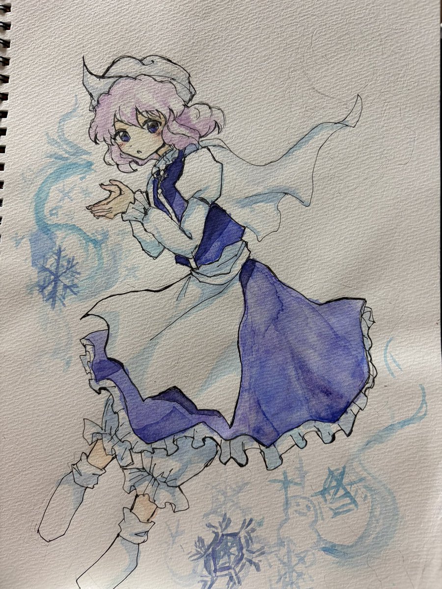 meowmeow8810's tweet photo. 確か去年の冬頃に描いたレティさん
  #東方Project  #イラスト https://t.co/FneX2Cd5FJ