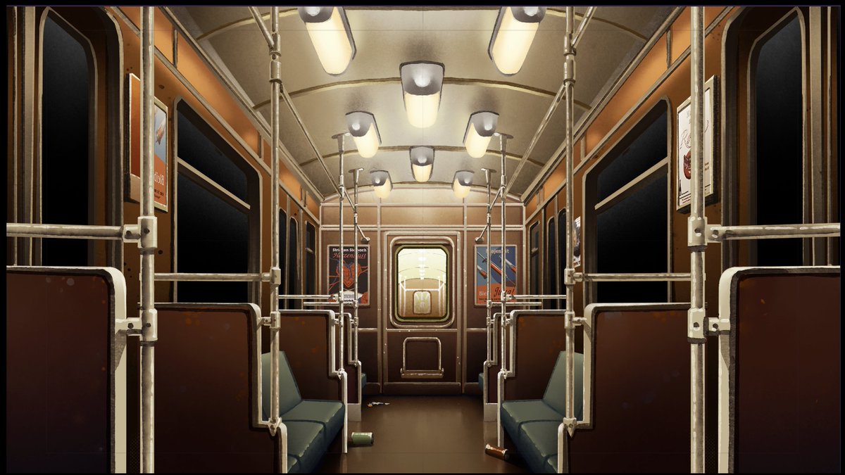 emon_kam's tweet photo. Some bg done for #REDKISS video game trailer at @ponbleu https://t.co/N2nv8hmV0Z