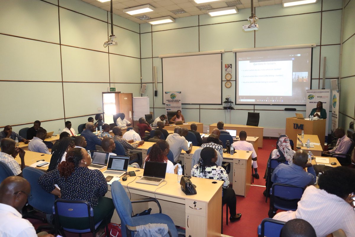 BasewoodUganda's tweet photo. Happening Now @UCIFA1, CPD training on HS Classification &amp; Tariff Application is underway, sharpening members’ technical expertise in commodity classification, tariff interpretation, customs valuation, and compliance under international trade frameworks.
#basewoodUcifatraining https://t.co/uy12Hjsggm