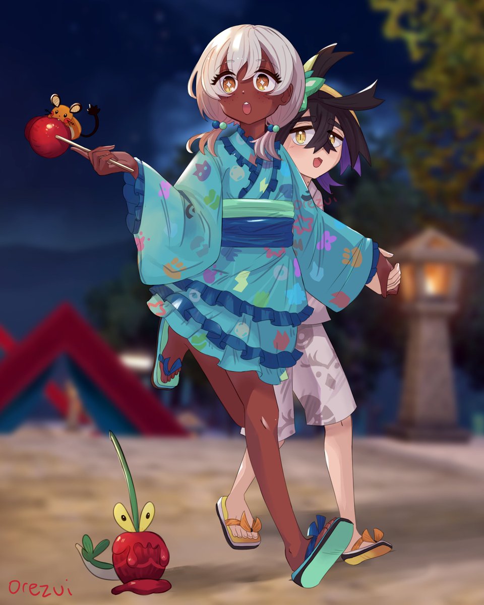 orezui's tweet photo. Summer is near! 🍎

#pokemonoc #pokeyume #yumetwt https://t.co/sgyBofsapY