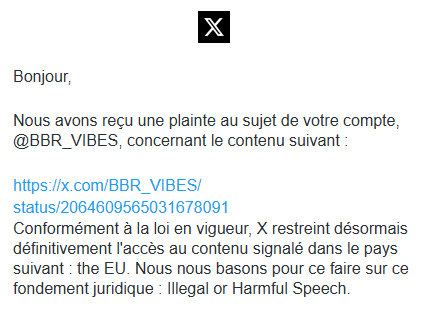 BBR_VIBES's tweet photo. ce tweet a été censuré en Union Européenne, alors que je ne fais que décrire un crime, c'est absolument délirant https://t.co/vFJBC6Jb6T