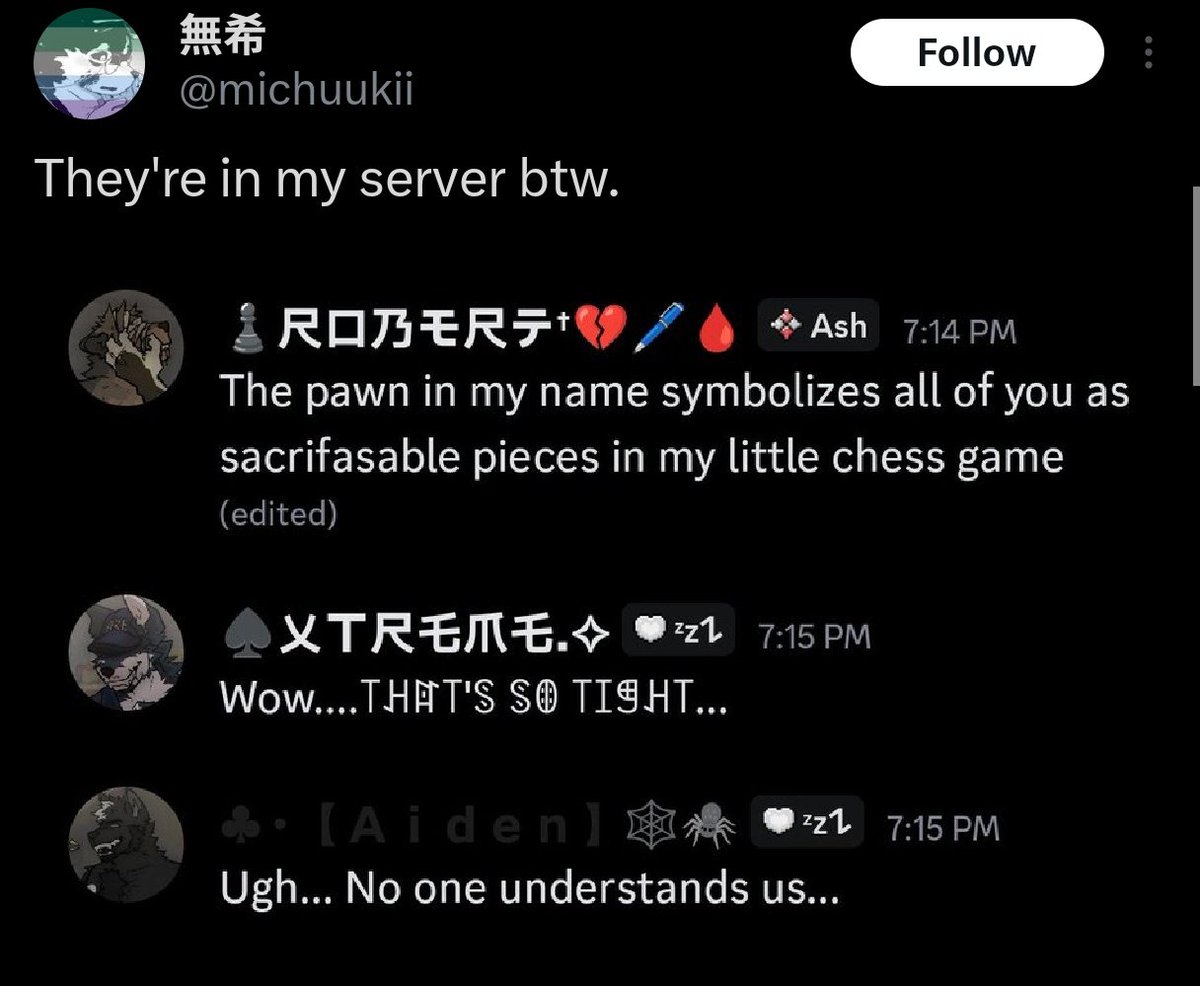 AzureZenith777's tweet photo. @_Jaximus Crine https://t.co/sCc7PirpiX
