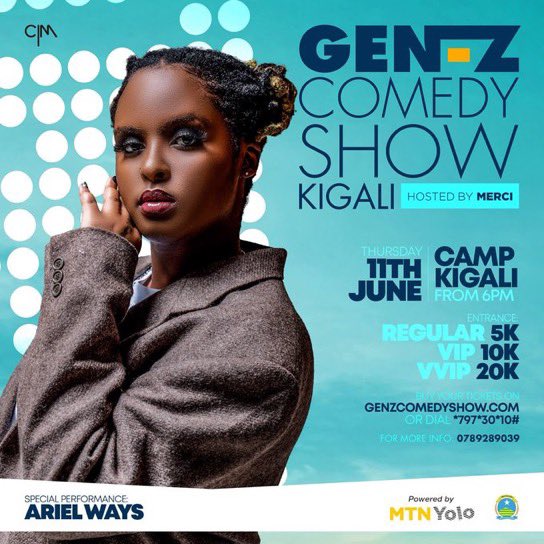 kemnique's tweet photo. It’s today don’t plan to miss gen z comedy show  Hosted by @MerciNdaruhutse 

• Regular: 5,000 Frw
• VIP: 10,000 Frw
• VVIP: 20,000 Frw

👍 Get your tickets now *797*30*10# or https://t.co/7aH00mjax7 https://t.co/ePjcMqVDmc