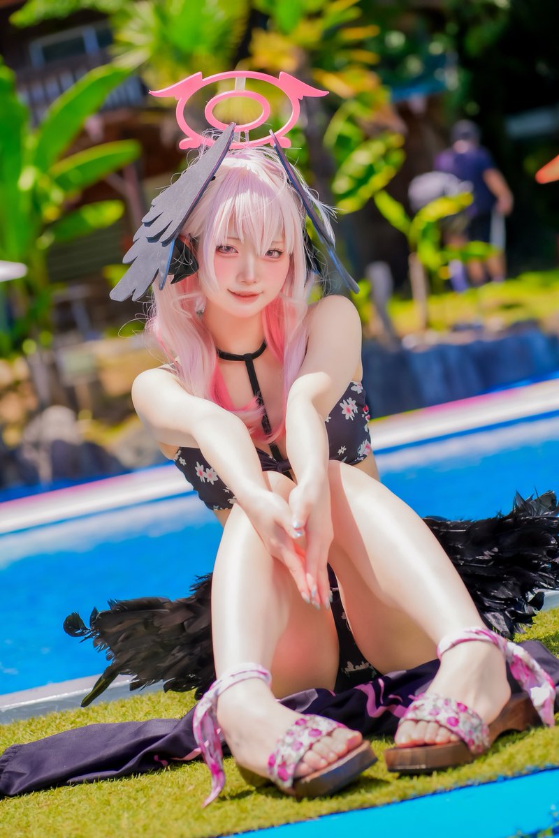 tehslu_cosab_xx's tweet photo. 水着のコハルは好きですか……？///💓 https://t.co/KPcfMeKU2I