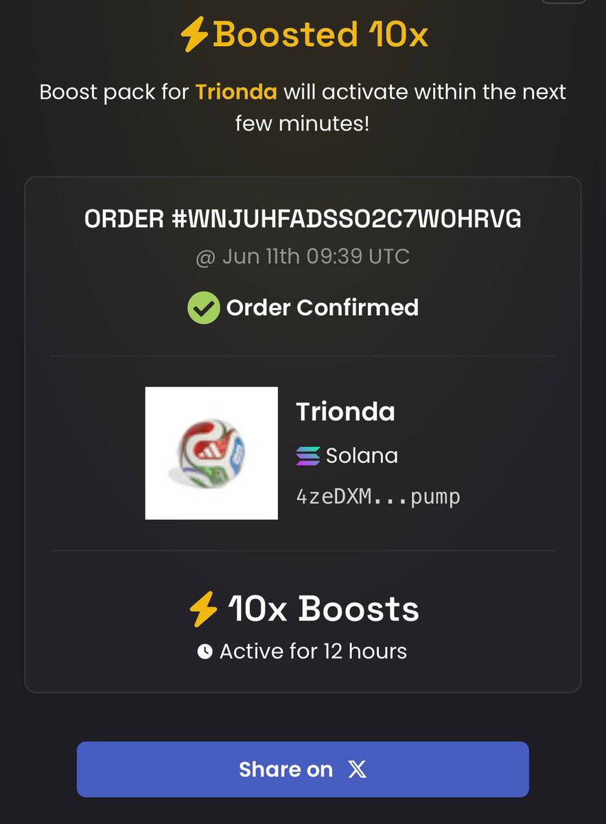 triondaonsol's tweet photo. Boosted 10x for $TRIONDA 

4zeDXMWZBAZ6cLHBxARCRyjAfduWChaE93HPvmDypump https://t.co/jLkRvckpWl