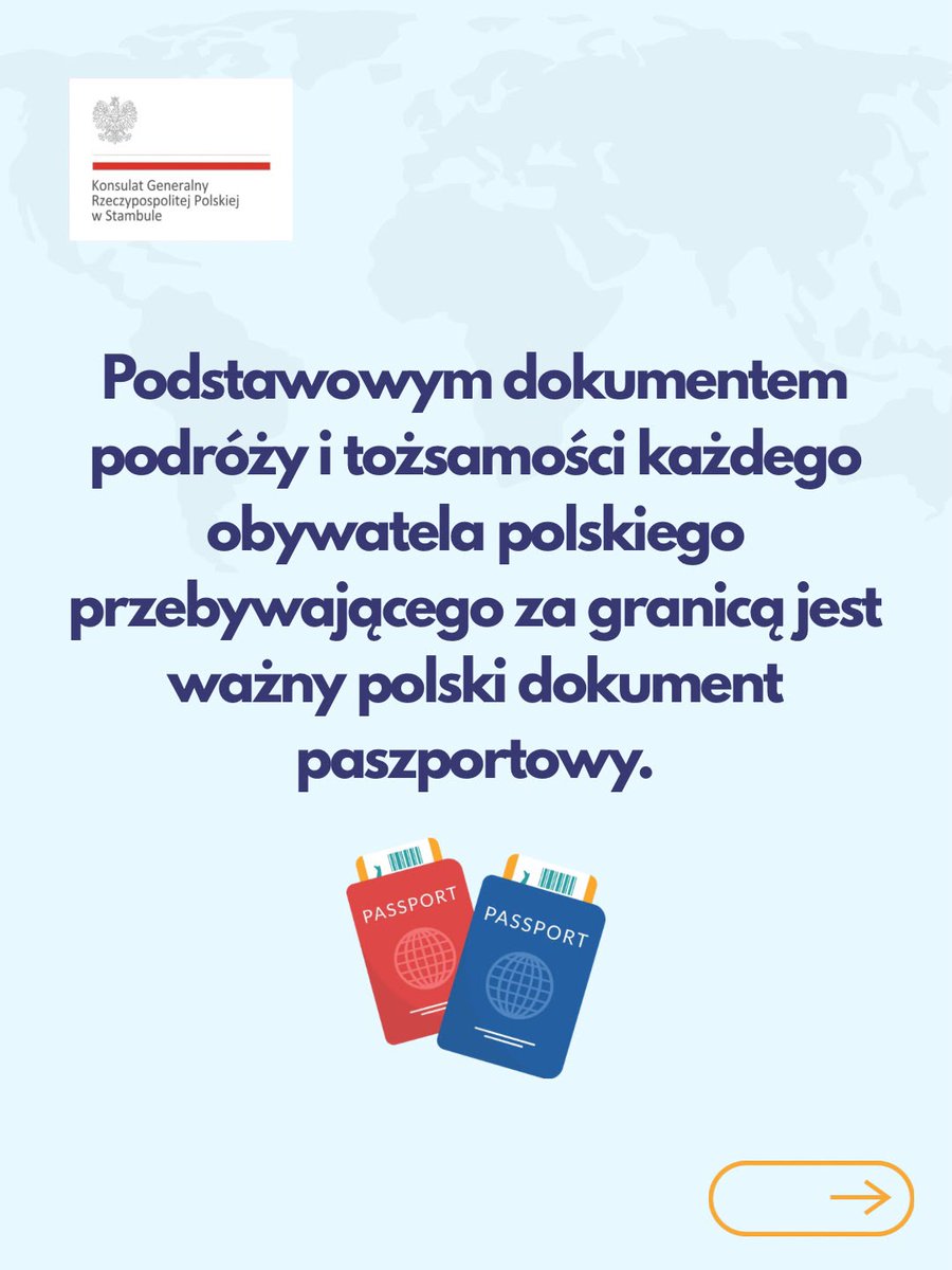 PLinIstanbul's tweet photo. 🇵🇱 Nie czekaj do ostatniej chwili!

Jeśli planujesz zagraniczny wyjazd, sprawdź datę ważności swojego paszportu i - jeśli to konieczne - złóż wniosek o nowy dokument. ✍ https://t.co/AhxQQQpN0s