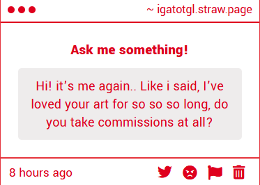 igatotgl's tweet photo. Helloooo, yes I'm planning to open commission soon in about 1-2 months after I'm done with the ones on my other site. Plus I need time to set up a paypal and all that too 😭. Buttt ty for asking 🥺My art request for florimatt is always open if you want to and when I got the time! https://t.co/OuhYIB7KdG