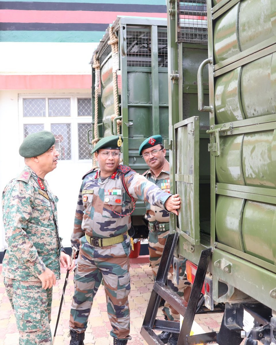 official_dgar's tweet photo. DG ASSAM RIFLES REVIEWS OPERATIONAL PREPAREDNESS AT SOMSAI GARRISON, MANIPUR
Lt Gen Vikas Lakhera, AVSM, SM, DG #AssamRifles, visited Somsai Garrison in Ukhrul, Manipur on 11 June 2026 to review the operational preparedness of troops deployed in the area. During the visit, the DG emphasized the importance of sustained vigilance, a robust security grid and continued operational excellence. He interacted with all ranks, commending their unwavering professionalism, dedication and high morale while operating under challenging conditions. In recognition of exemplary service and outstanding performance, DGAR Commendation Cards were awarded to eight deserving soldiers for their dedication and commitment to duty.

#SentinelsOfTheNorthEast #OperationalPreparedness #Ukhrul #Manipur #SecurityForAll #NationFirst #MilitaryLeadership #IndianArmy #ServiceBeforeSelf #OperationalExcellence #CommittedToServe #NortheastIndia

@HMOIndia @adgpi @easterncomd @Spearcorps @SpokespersonMoD @DefenceMinIndia @PIB_India @PIBHomeAffairs